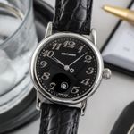 Montblanc Star 7020 (2005) - Zwart wijzerplaat 33mm Staal (3/8)