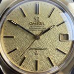Omega Constellation 168.017 (1971) - Gold dial 35 mm Gold/Steel case (8/8)
