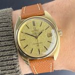 Omega Constellation 168.017 (1971) - Gold dial 35 mm Gold/Steel case (2/8)