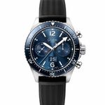 Glashütte Original SeaQ Chronograph 1-37-23-02-81-33 (2024) - Blue dial 43 mm Steel case (1/1)