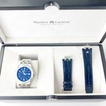 Maurice Lacroix Aikon AI6008-SS002-430-2 (2023) - Blauw wijzerplaat 42mm Staal (2/5)