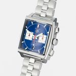 TAG Heuer Monaco CBL2111.BA0644 (Unknown (random serial)) - Blue dial 39 mm Steel case (3/5)