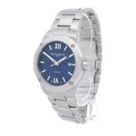 Baume & Mercier Riviera M0A10620 (2023) - Blauw wijzerplaat 42mm Staal (2/7)