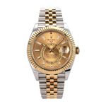Rolex Sky-Dweller 326933 (2023) - Champagne dial 42 mm Steel case (2/8)
