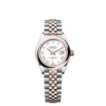 Rolex Lady-Datejust 279161 (2024) - Wit wijzerplaat 28mm Staal (1/1)