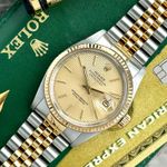 Rolex Datejust 36 16013 (1982) - Goud wijzerplaat 36mm Goud/Staal (5/8)