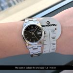 Rolex Oyster Precision 6694 (1981) - Zwart wijzerplaat 34mm Staal (2/8)