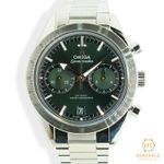 Omega Speedmaster '57 332.10.41.51.10.001 (2023) - Green dial 41 mm Steel case (2/8)