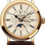 Patek Philippe Perpetual Calendar 5159J-001 (2020) - Wit wijzerplaat 38mm Geelgoud (1/8)