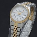Rolex Lady-Datejust 79173 (2003) - White dial 26 mm Gold/Steel case (6/7)