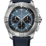 Breitling Super Avenger EB0148101C1X1 (2026) - Blauw wijzerplaat 46mm Titanium (1/1)