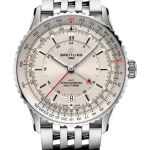 Breitling Navitimer GMT A32310211G1A1 (2026) - Silver dial 41 mm Steel case (1/1)