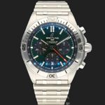 Breitling Chronomat 42 AB0134101L1A1 (2021) - Groen wijzerplaat 42mm Staal (3/8)