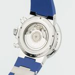 Ulysse Nardin Marine Chronograph 353-66 (2007) - Blue dial 41 mm Steel case (2/7)