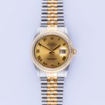 Rolex Datejust 36 16233 (1996) - Champagne dial 36 mm Gold/Steel case (3/8)