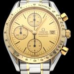 Omega Speedmaster Date 3311.10.00 (1997) - Gold dial 39 mm Gold/Steel case (1/8)
