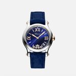 Chopard Happy Sport 278582-6012 (2023) - Blue dial 36 mm Steel case (1/1)