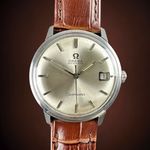 Omega Seamaster 166.001 (1963) - White dial 34 mm Steel case (1/8)