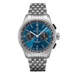 Breitling Premier AB0118A61C1A1 (2023) - Blauw wijzerplaat 42mm Staal (1/1)