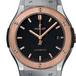 Hublot Classic Fusion 511.NO.1181.LR (2023) - Zwart wijzerplaat 45mm Titanium (1/1)