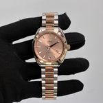 Omega Seamaster Aqua Terra 220.20.34.20.10.001 (2025) - Pink dial 34 mm Gold/Steel case (5/7)