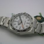 Rolex Explorer II 216570 (2020) - White dial 42 mm Steel case (1/4)
