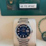 Rolex Day-Date 36 128239 (2025) - Blue dial 36 mm White Gold case (5/6)