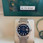 Rolex Day-Date 36 128239 (2025) - Blue dial 36 mm White Gold case (1/6)