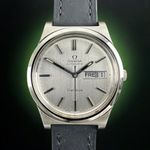 Omega Genève 166.0169 (1974) - Grijs wijzerplaat 36mm Staal (1/8)