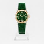 Chopard Happy Sport 278573-6032 (2024) - Groen wijzerplaat 30mm Goud/Staal (1/1)