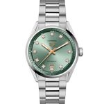 TAG Heuer Carrera Lady WBN2317.BA0001 (2025) - Green dial 36 mm Steel case (1/5)