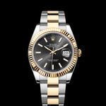 Rolex Datejust 41 126333 (2023) - Black dial 41 mm Gold/Steel case (1/1)