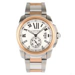 Cartier Calibre de Cartier W7100036 (2024) - Zilver wijzerplaat 42mm Goud/Staal (1/1)