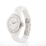 Chanel J12 H1628 (Onbekend (willekeurig serienummer)) - Wit wijzerplaat 33mm Keramiek (2/4)