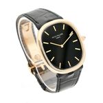Patek Philippe Golden Ellipse 5738R-001 (2019) - Black dial 35 mm Rose Gold case (3/5)