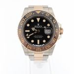 Rolex GMT-Master II 126711CHNR (2019) - Zwart wijzerplaat 40mm Goud/Staal (1/6)