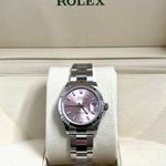 Rolex Datejust 278274 (2026) - Pink dial 31 mm Steel case (3/10)