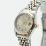 Rolex Lady-Datejust 69173 (1986) - Champagne dial 26 mm Gold/Steel case (4/8)