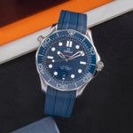 Omega Seamaster Diver 300 M 210.32.42.20.03.001 (Onbekend (willekeurig serienummer)) - Blauw wijzerplaat 42mm Staal (1/8)
