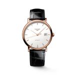 Longines Elegant L4.787.8.12.4 (2025) - Wit wijzerplaat 37mm Roségoud (1/1)