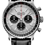Breitling Navitimer 1 B01 Chronograph AB0138241G1P1 (2026) - Zilver wijzerplaat 43mm Staal (1/1)