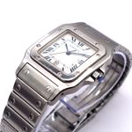 Cartier Santos Galbée 1564 (Unknown (random serial)) - White dial 29 mm Steel case (1/6)