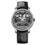 Girard-Perregaux Bridges 84000-21-001-BB6A (2024) - Transparent dial 46 mm Titanium case (3/3)