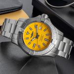 Breitling Avenger Seawolf A17319 (Unknown (random serial)) - Yellow dial 45 mm Steel case (2/8)