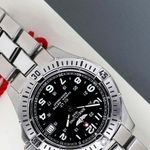 Breitling Colt Quartz A74350 (2004) - Black dial 38 mm Steel case (4/8)