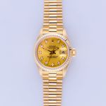 Rolex Lady-Datejust 69178 (1990) - 26mm Geelgoud (3/8)