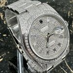 Rolex Datejust 41 126300 (2021) - Diamant wijzerplaat 41mm Staal (5/8)