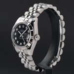 Rolex Lady-Datejust 179174 (2006) - Black dial 26 mm Steel case (4/8)