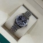 Rolex Lady-Datejust 279174 (2024) - Grijs wijzerplaat 28mm Staal (8/8)