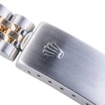 Rolex Lady-Datejust 69173 (1986) - Silver dial 26 mm Gold/Steel case (7/8)